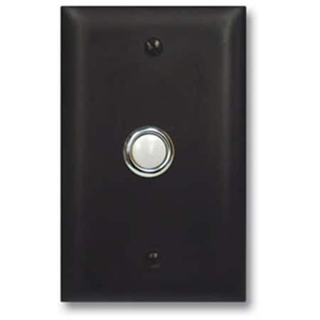 Viking Electronics Viking Electronics VK-DB-40-BN Door Bell Button Panel In Bronze VK-DB-40-BN